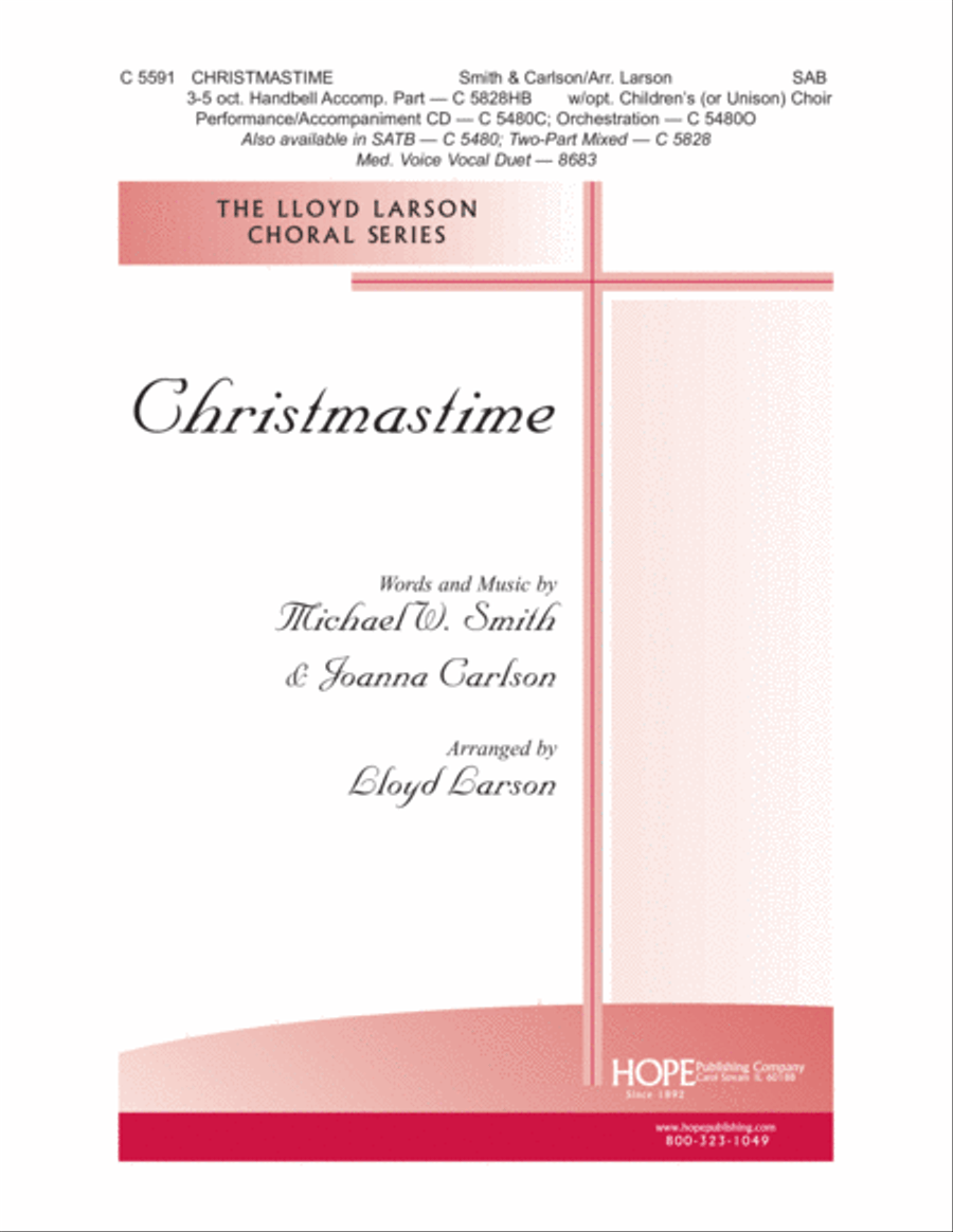 Christmastime 3-Part scores gallery preview page 1