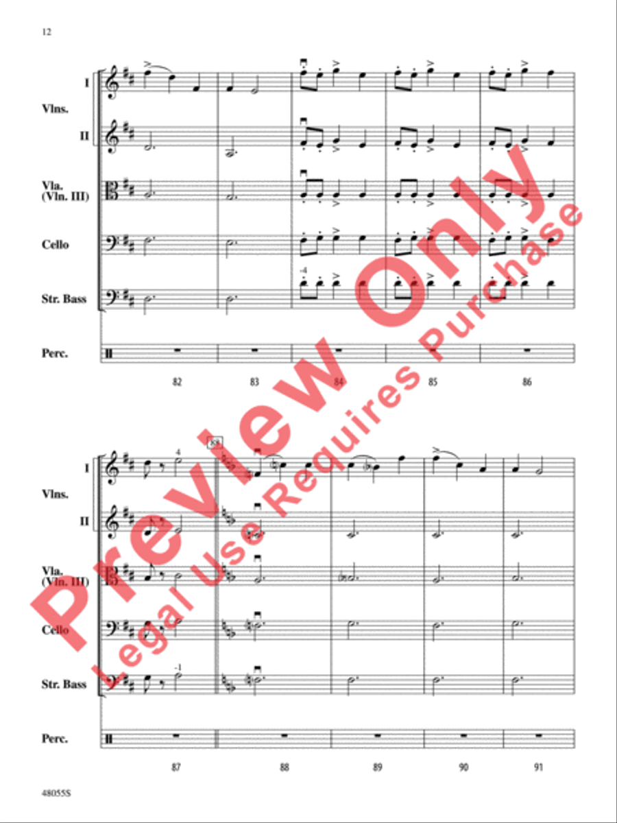 Harry Potter -- Wizards Unite---Selections from the Real-World Augmented Reality Mobile Game String Orchestra scores gallery preview page 13