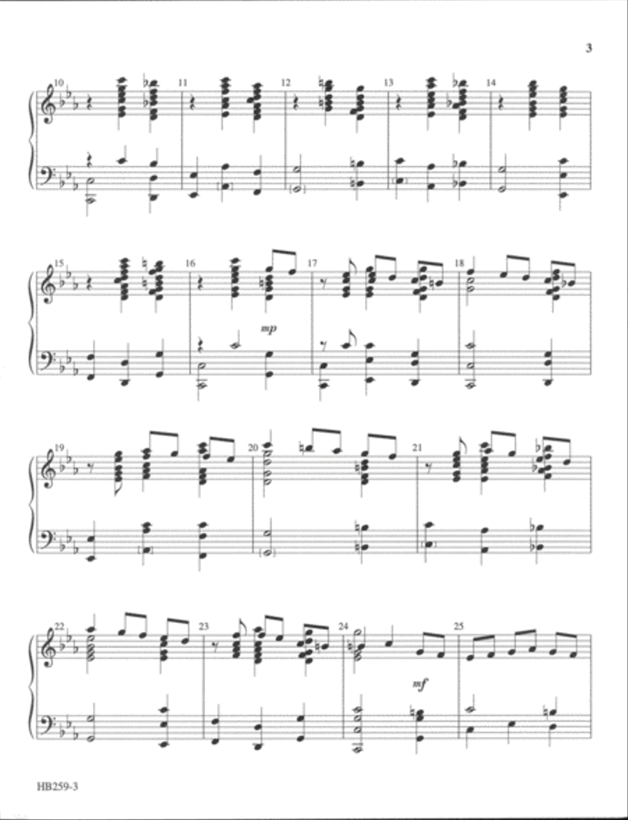 Passacaglia for Handbells 5-Octaves scores gallery preview page 3