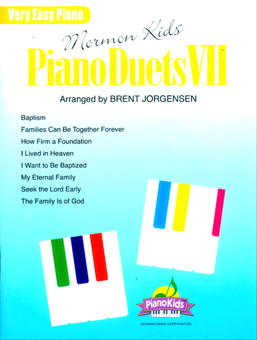 Latter-day Saint Kids Piano Duets VII Easy Piano scores gallery preview page 1