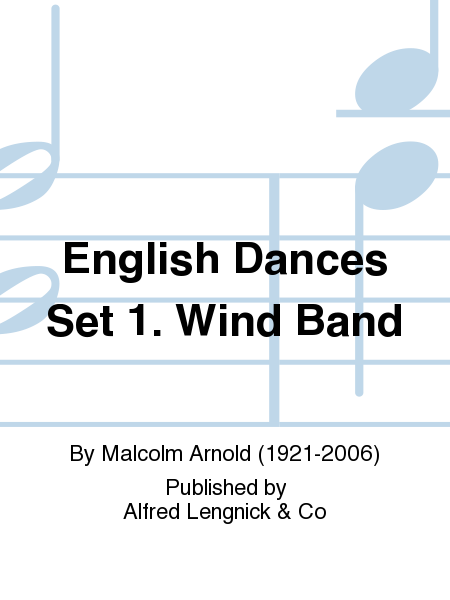 English Dances Set 1. Wind band