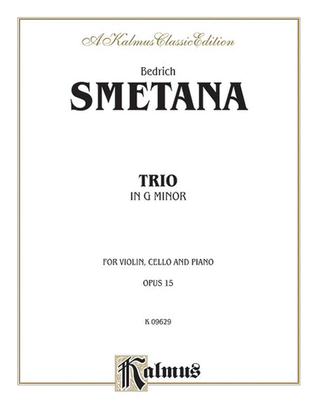 Book cover for Trio in G Minor, Op. 1