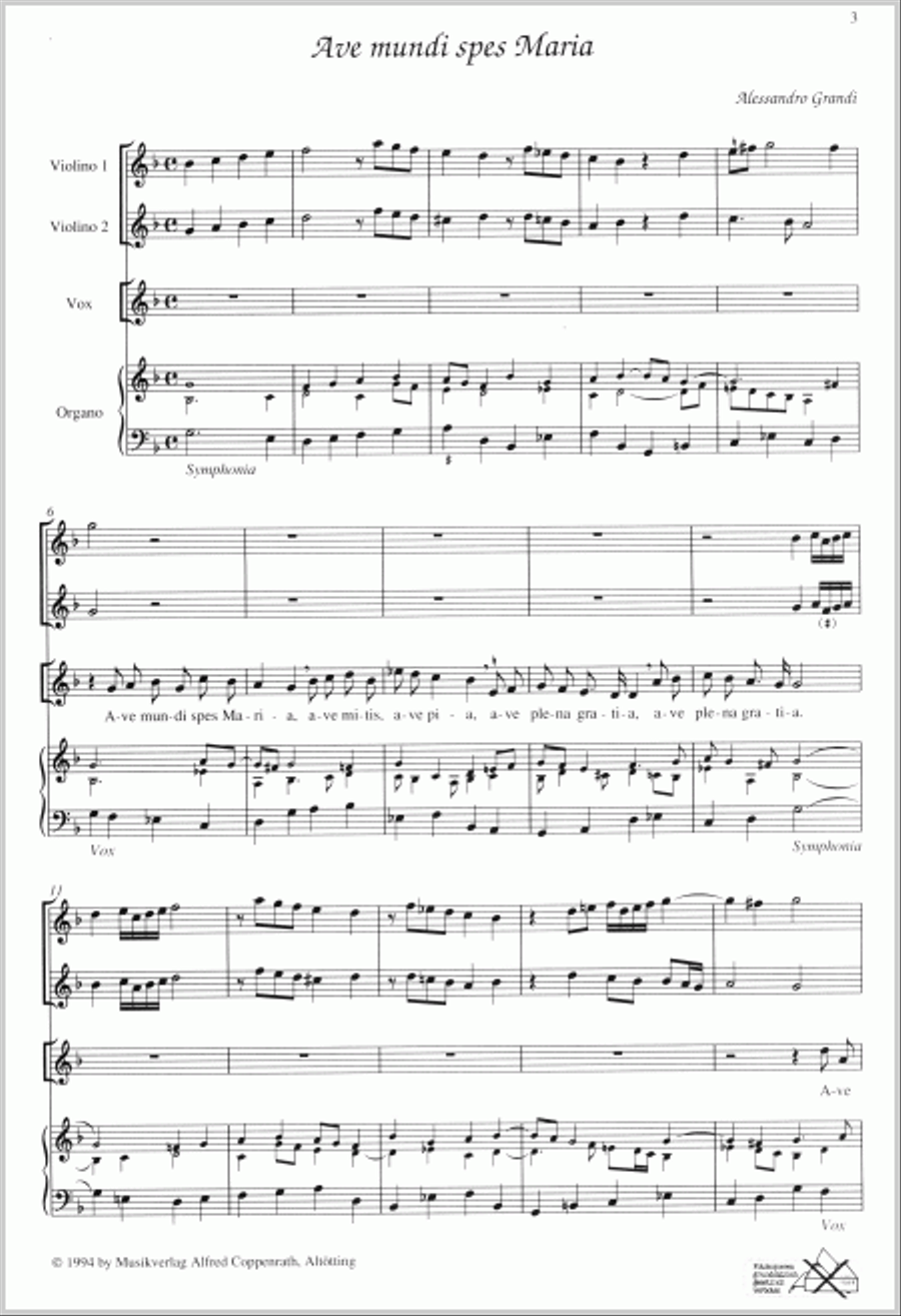 3 Marien-Kantaten Score scores gallery preview page 2