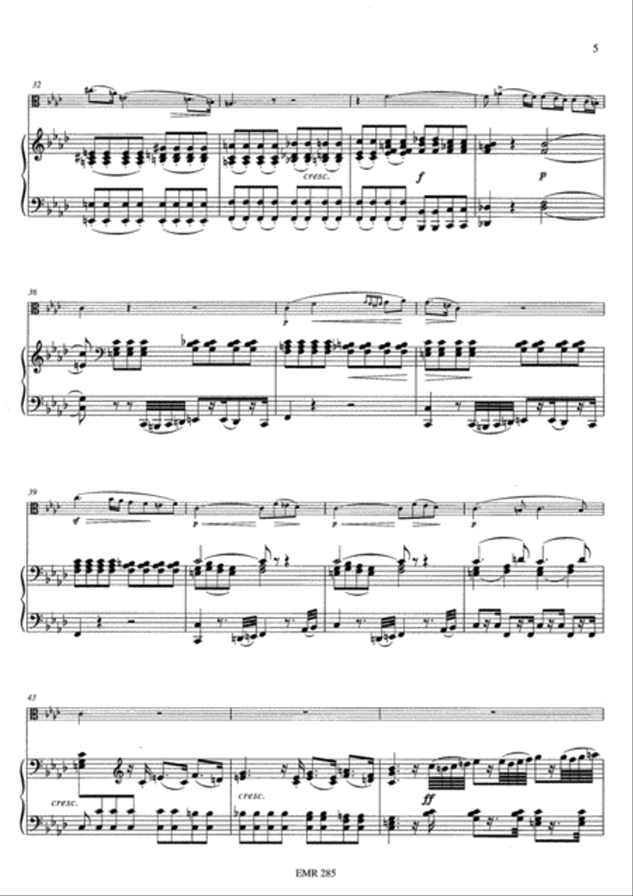 Introduction, Thema und Variationen Op. 102 Piano Accompaniment scores gallery preview page 5