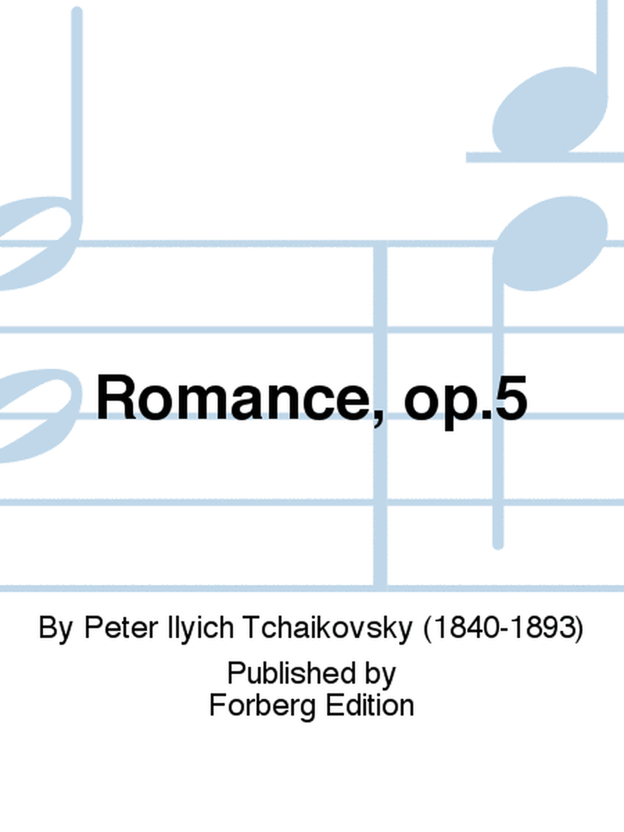 Romance, op.5