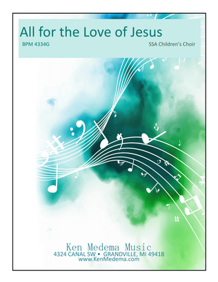 Book cover for All for the Love of Jesus
