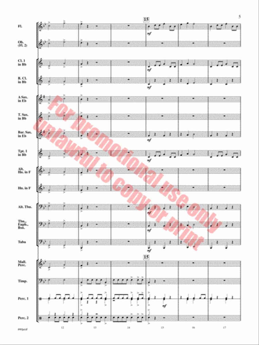 Emergence Concert Band scores gallery preview page 6