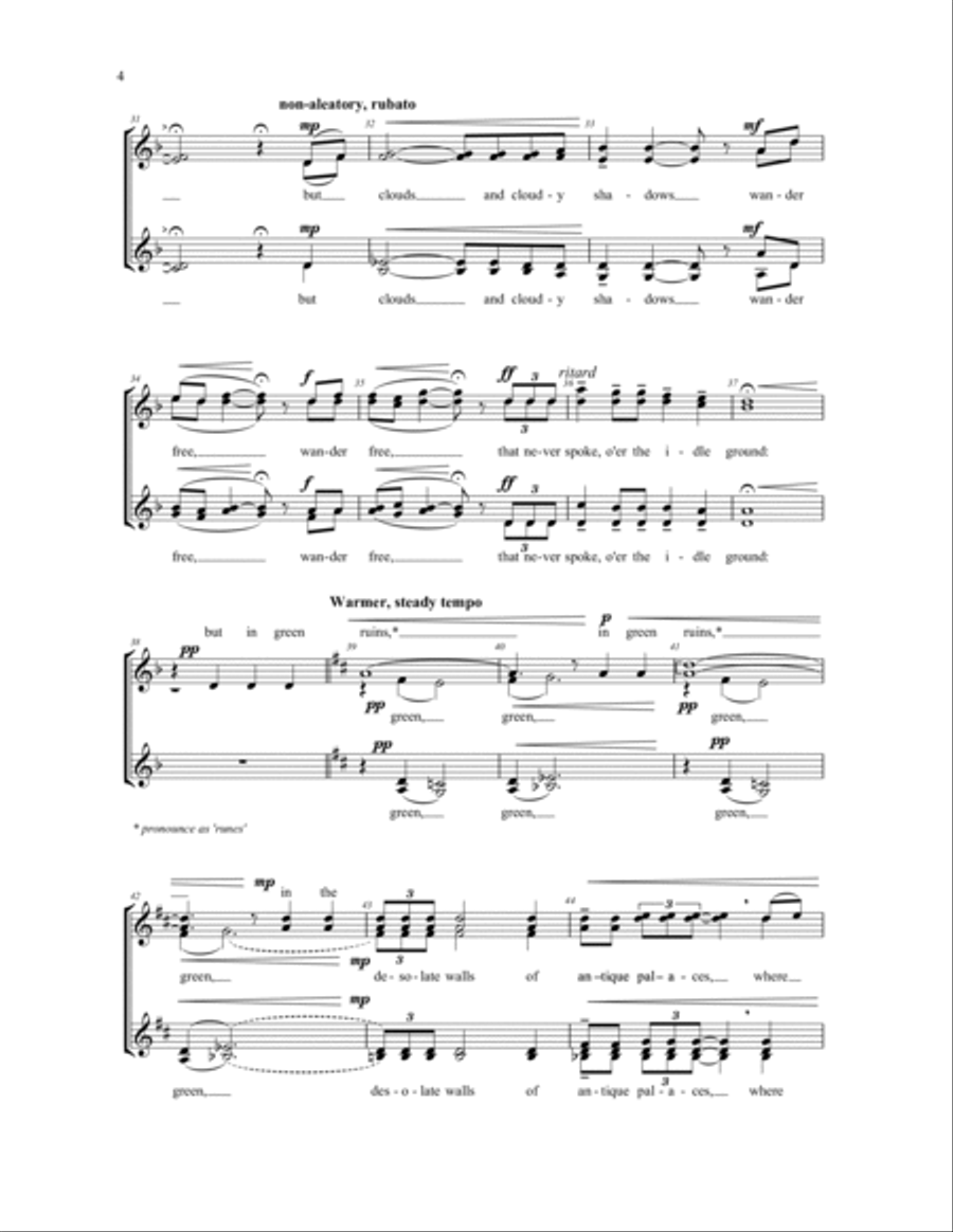 Silence Silence SSAA scores gallery preview page 3