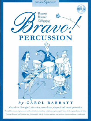 Book cover for Bravo! Percussion