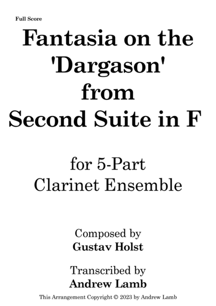 Fantasia on the 'Dargason' from Second Suite in F image number null