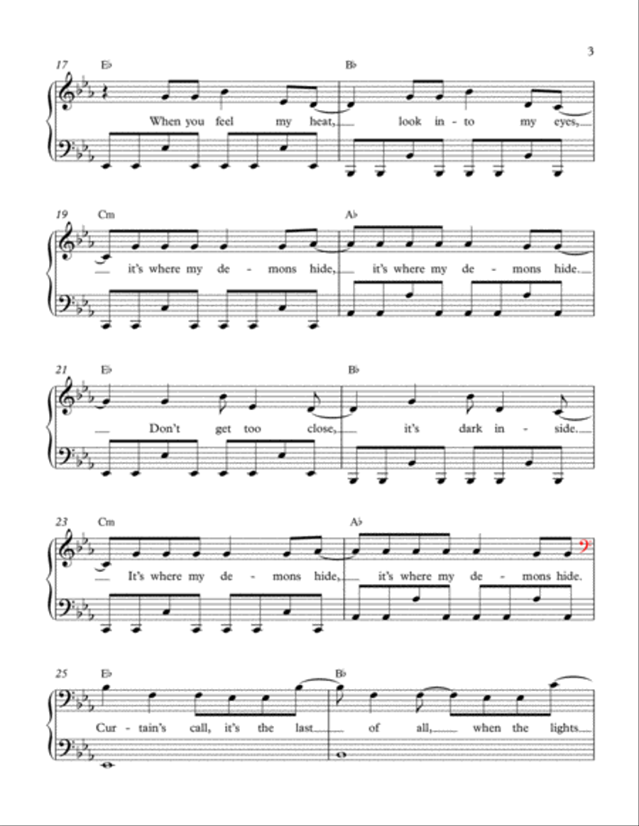 Demons Voice scores gallery preview page 3