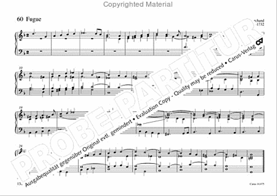 Freiburger Orgelbuch: Stammteil Organ Solo scores gallery preview page 139