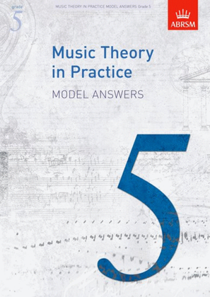 Book cover for Music Theory in Practice Model Answers, Grade 5