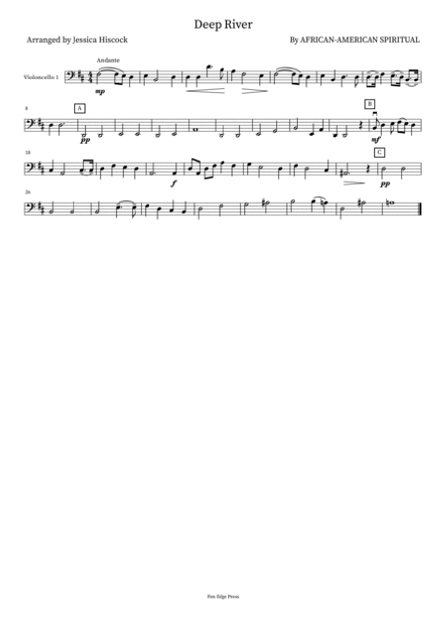 Deep River Sacred scores gallery preview page 3