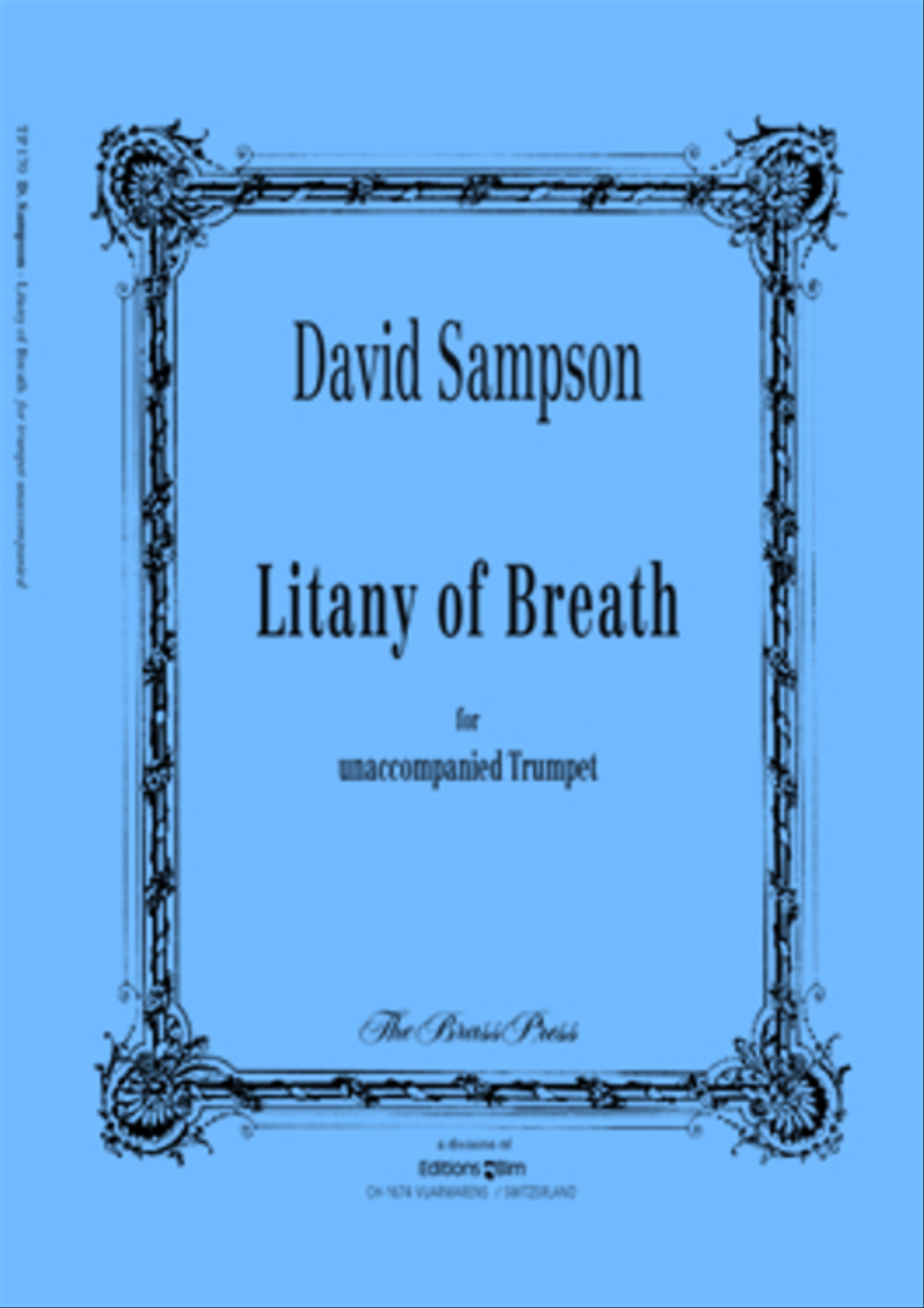Litany of Breath Trumpet Solo scores gallery preview page 1
