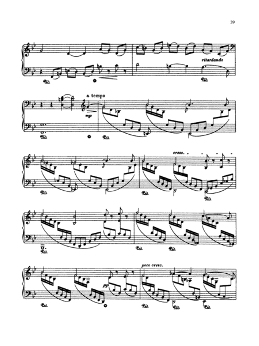 Sibelius: Ten Pieces, Op. 58 Piano Solo scores gallery preview page 2