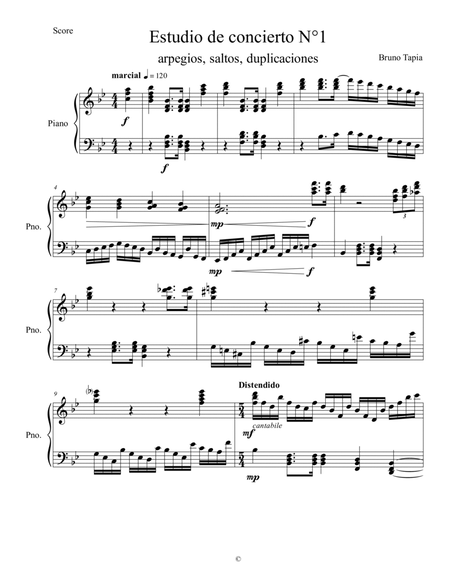 Estudio de concierto para piano No.1 image number null
