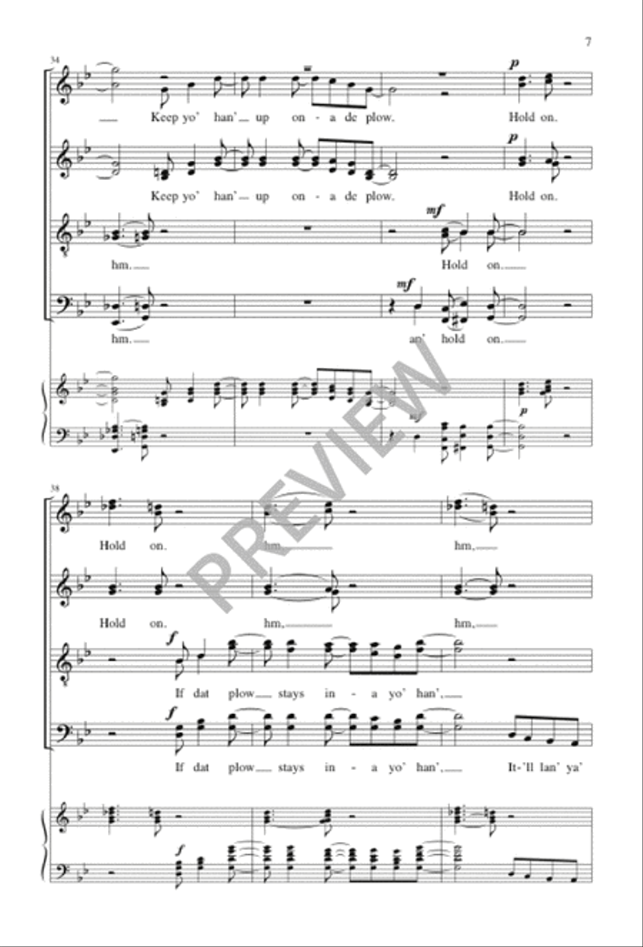 Hold On SSAATTBB scores gallery preview page 6