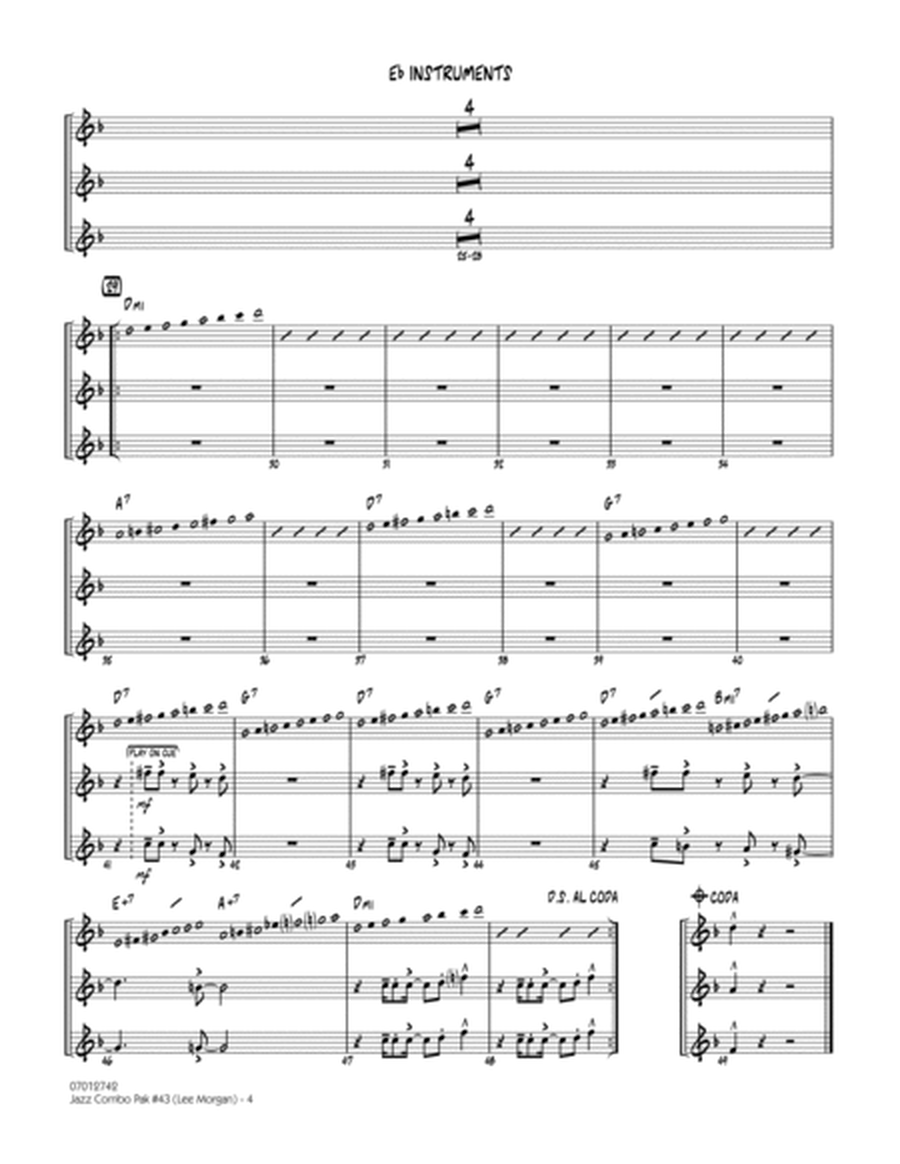 Jazz Combo Pak #43 (Lee Morgan) - Eb Instruments