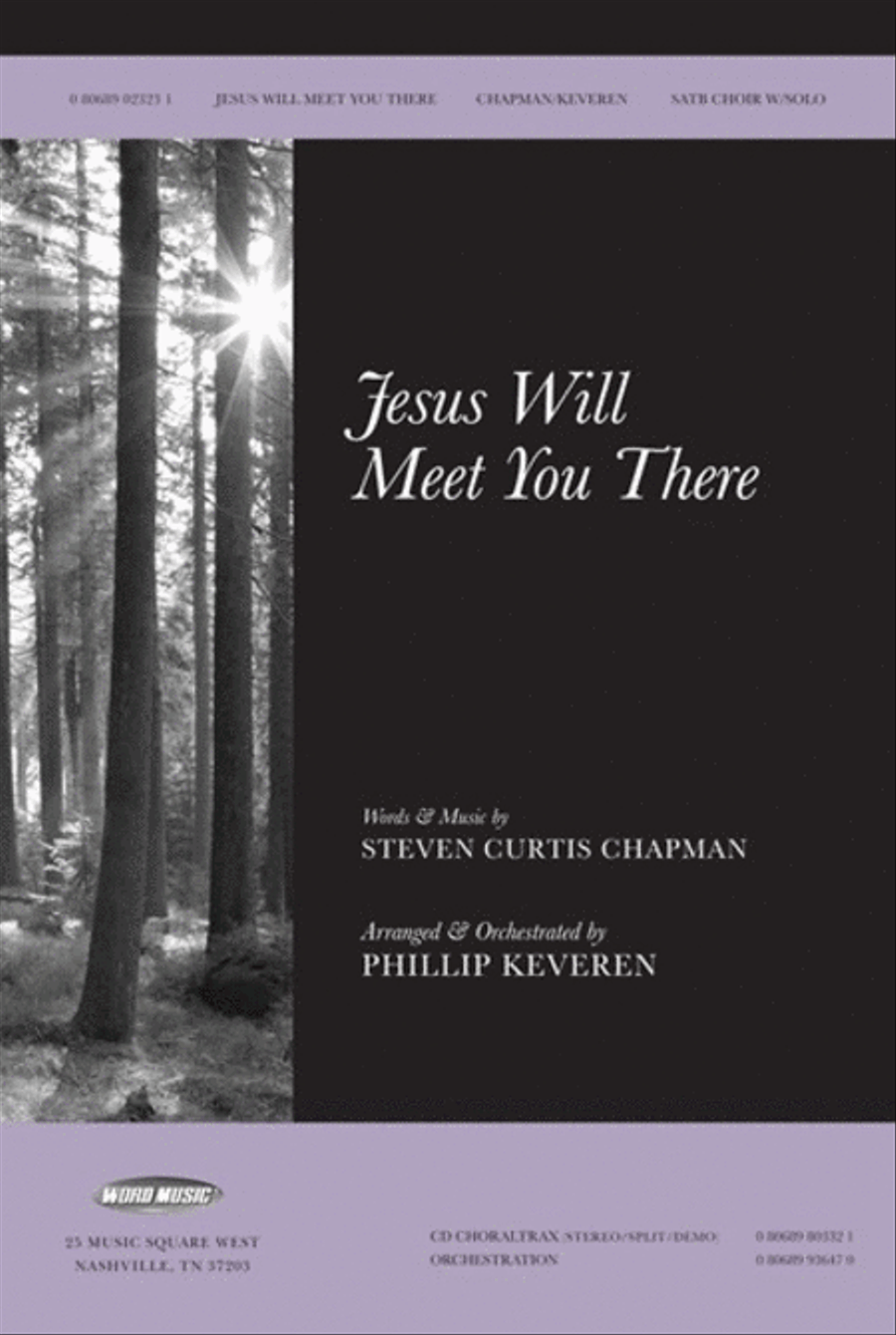 Jesus Will Meet You There - Anthem 4-Part scores gallery preview page 1