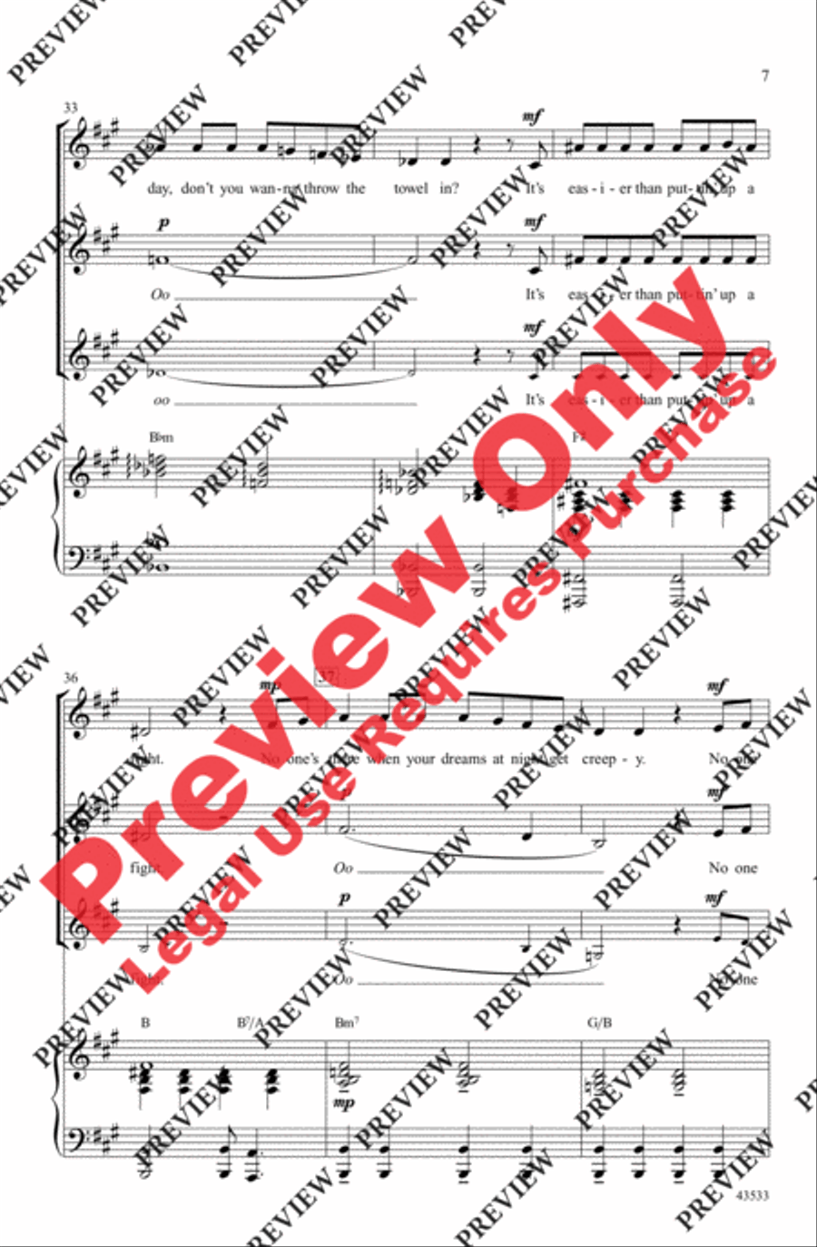 It's the Hard-Knock Life It's the Hard-Knock Life 2-Part scores gallery preview page 18
