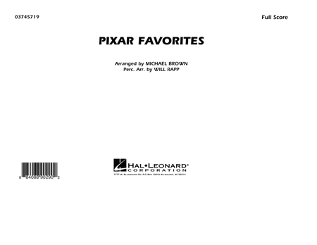 Pixar Favorites - Conductor Score (Full Score)