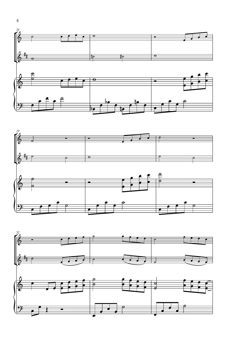 Beauty And The Beast Soprano Saxophone scores gallery preview page 4