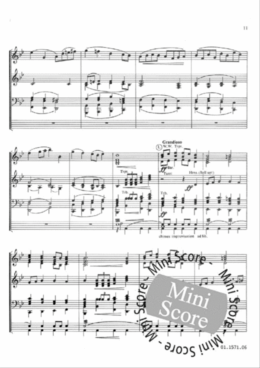 A Tribute to the Liberators Concert Band scores gallery preview page 16
