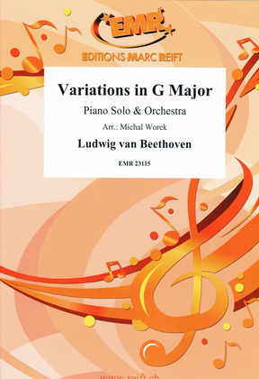 Book cover for Variations in G Major