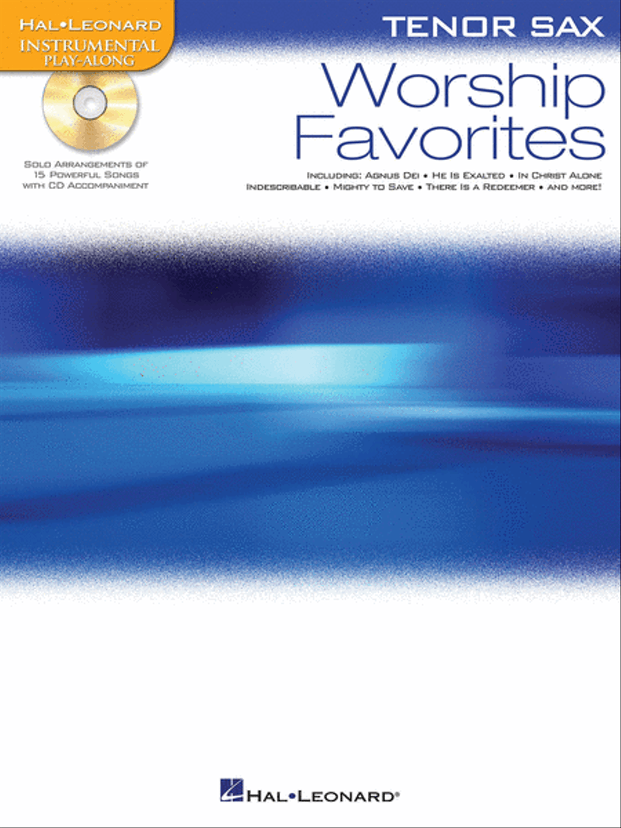 Worship Favorites Tenor Saxophone scores gallery preview page 1