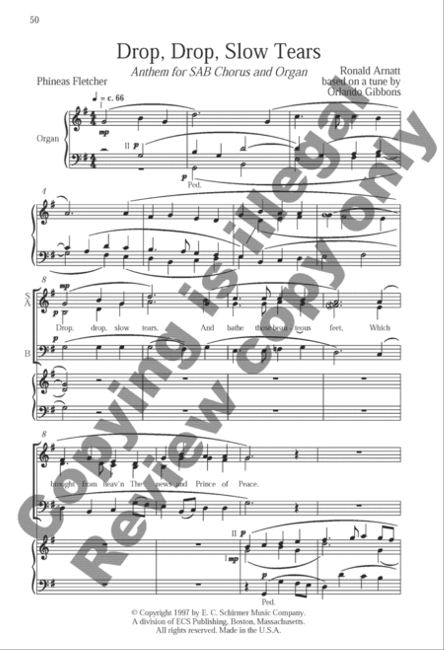 Somerset Anthem Books, Volume VI (Lent & Holy Week) 3-Part scores gallery preview page 13