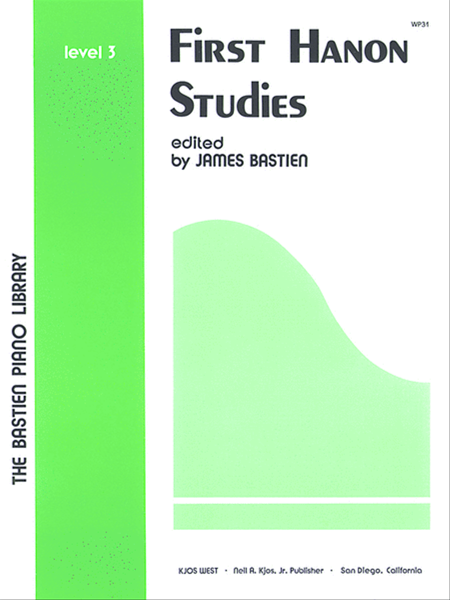 First Hanon Studies Piano Method scores gallery preview page 1