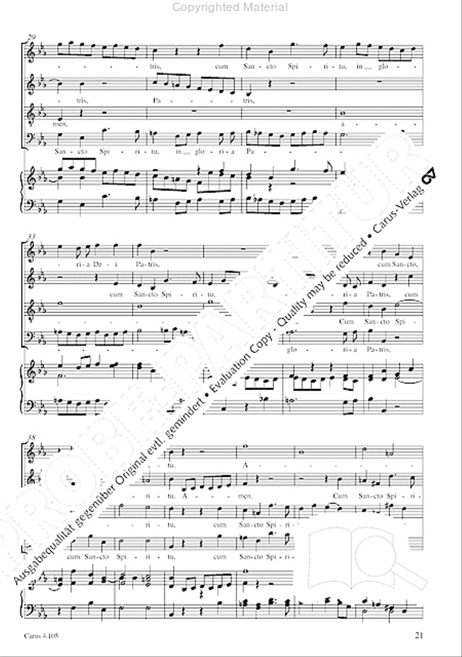 Choral collection Mendelssohn - editionchor Choir scores gallery preview page 22