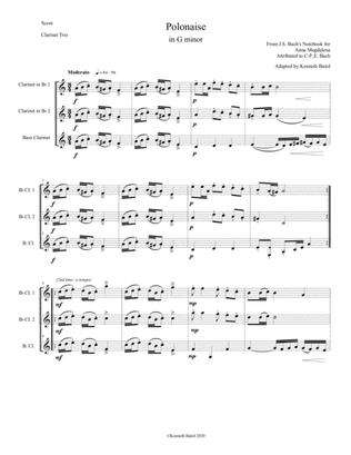 Polonaise (clarinet trio)