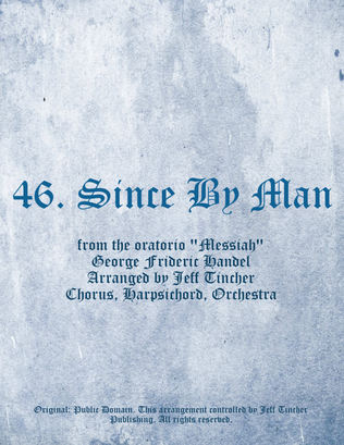 Book cover for 46. Since By Man