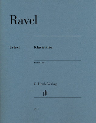 Book cover for Maurice Ravel – Piano Trio
