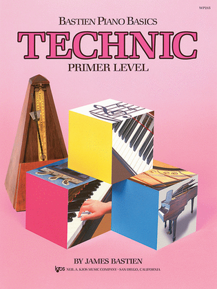 Book cover for Bastien Piano Basics, Primer, Technic