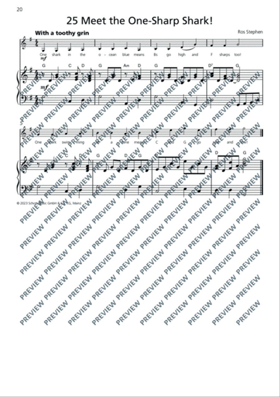 Violin Junior: Piano accompaniments 2 Violin Solo scores gallery preview page 20