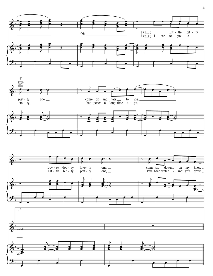 Little Bitty Pretty One Acoustic Guitar scores gallery preview page 3
