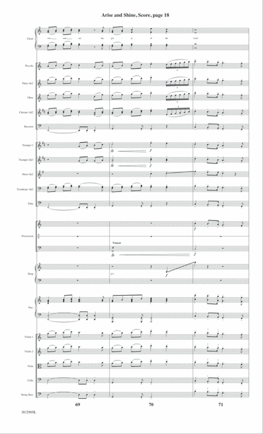 The Heart of Christmas - Full Score Choir scores gallery preview page 203