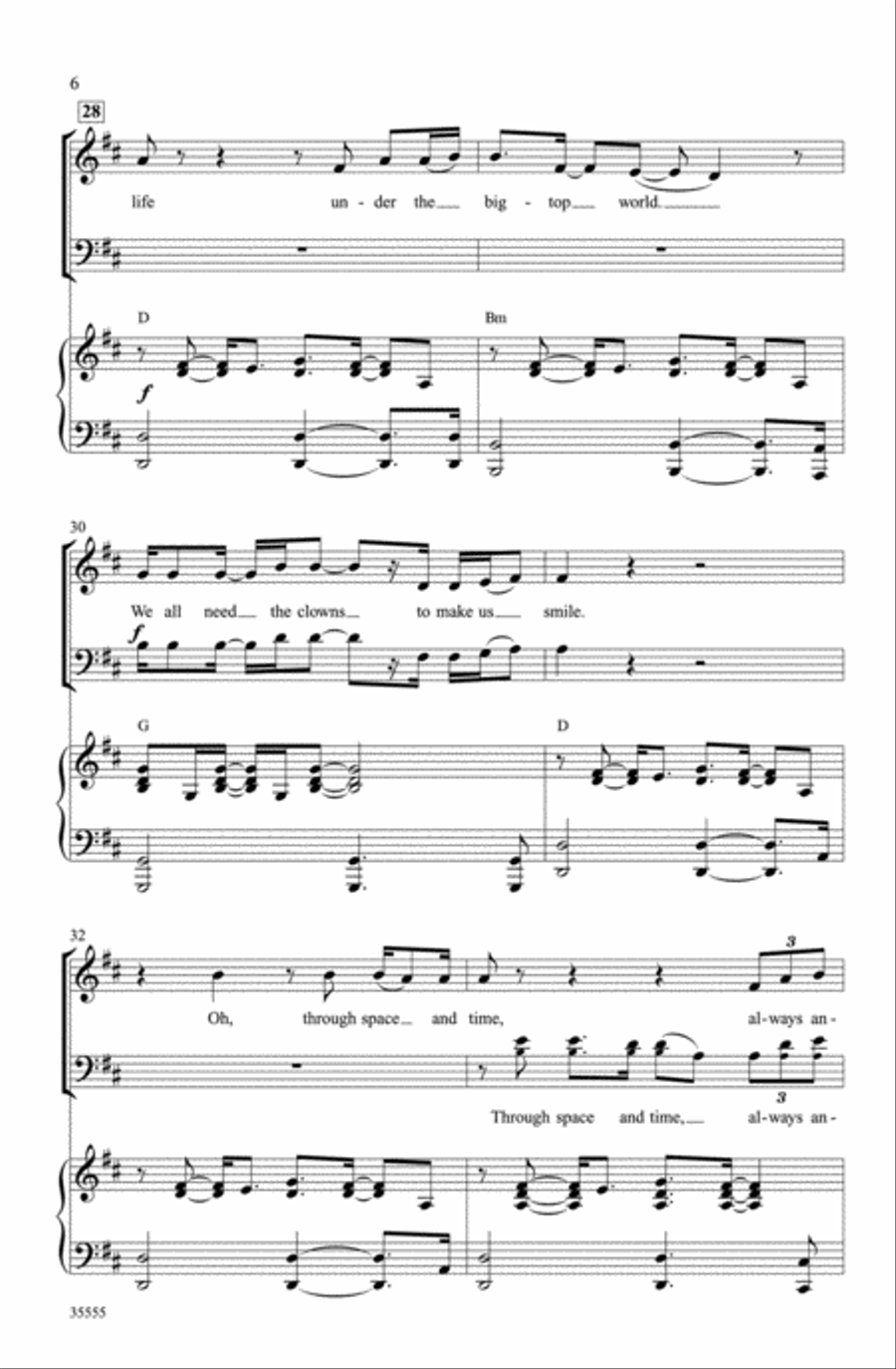 Faithfully Faithfully Choir scores gallery preview page 5