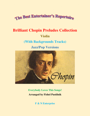 "Brilliant Chopin Preludes Collection" for Violin (Background Tracks)-Video