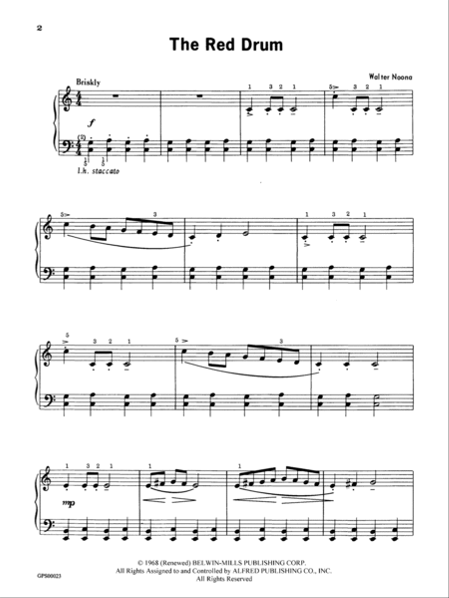 The Red Drum Piano Method scores gallery preview page 2