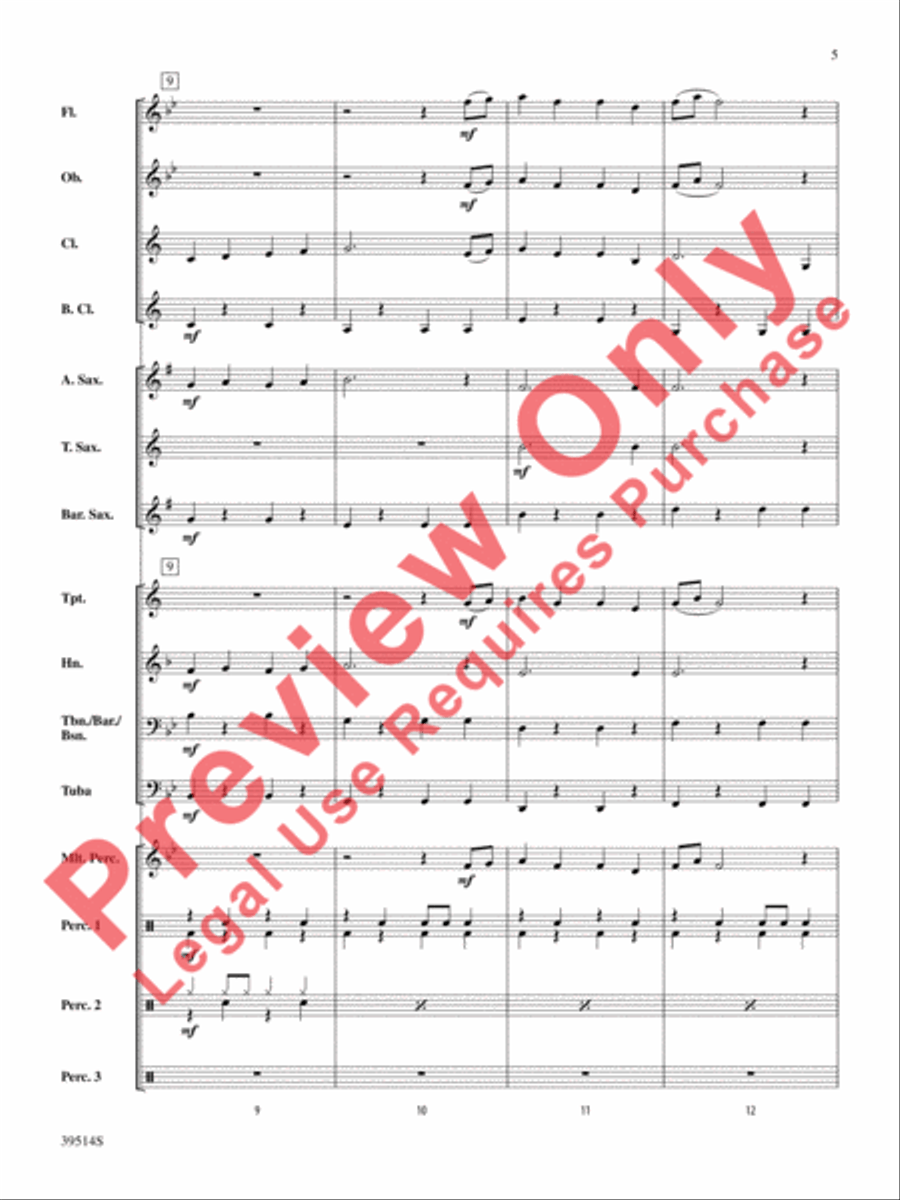 She Loves You She Loves You Concert Band scores gallery preview page 6