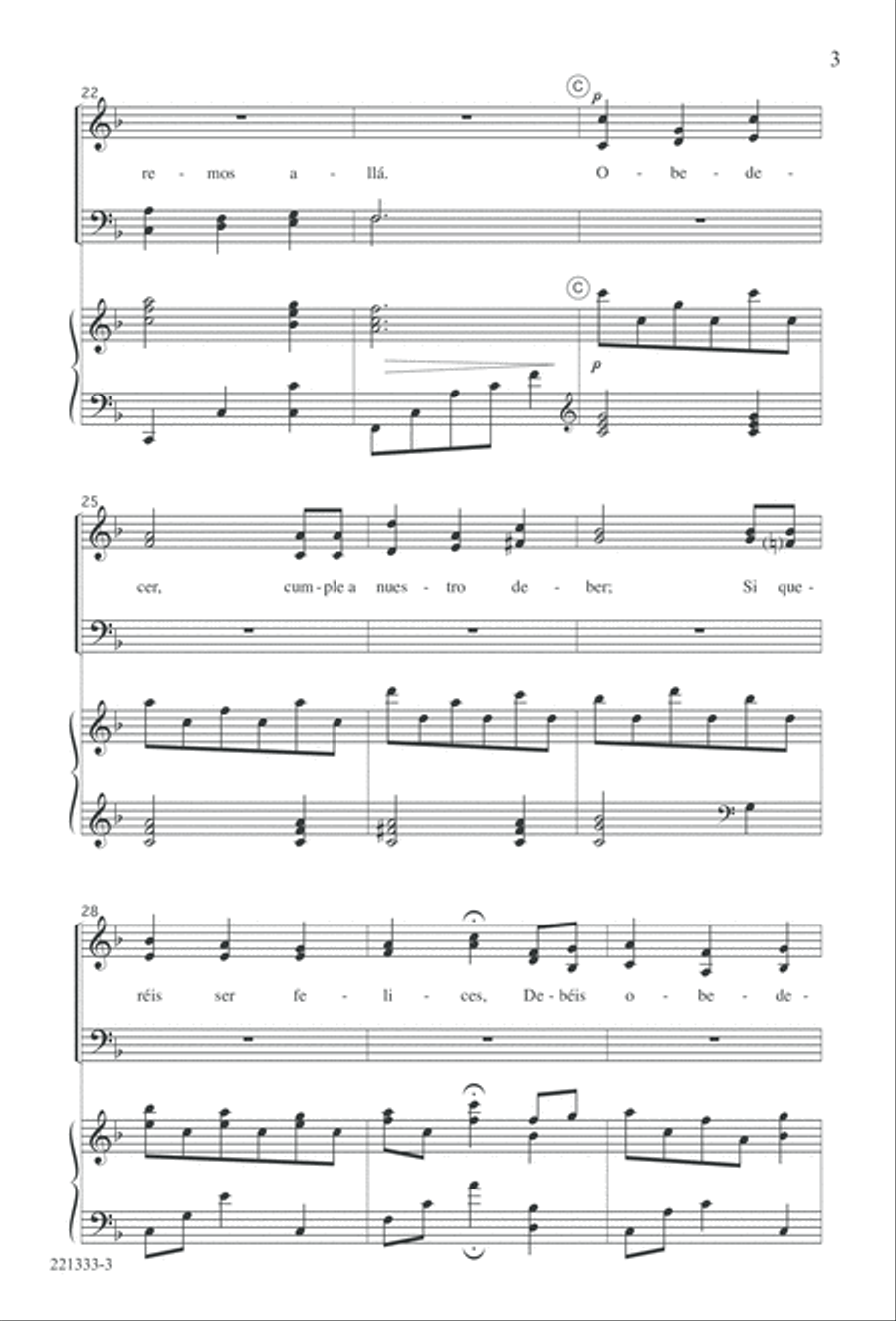 Siervos de Jesus Siervos de Jesus 4-Part scores gallery preview page 7