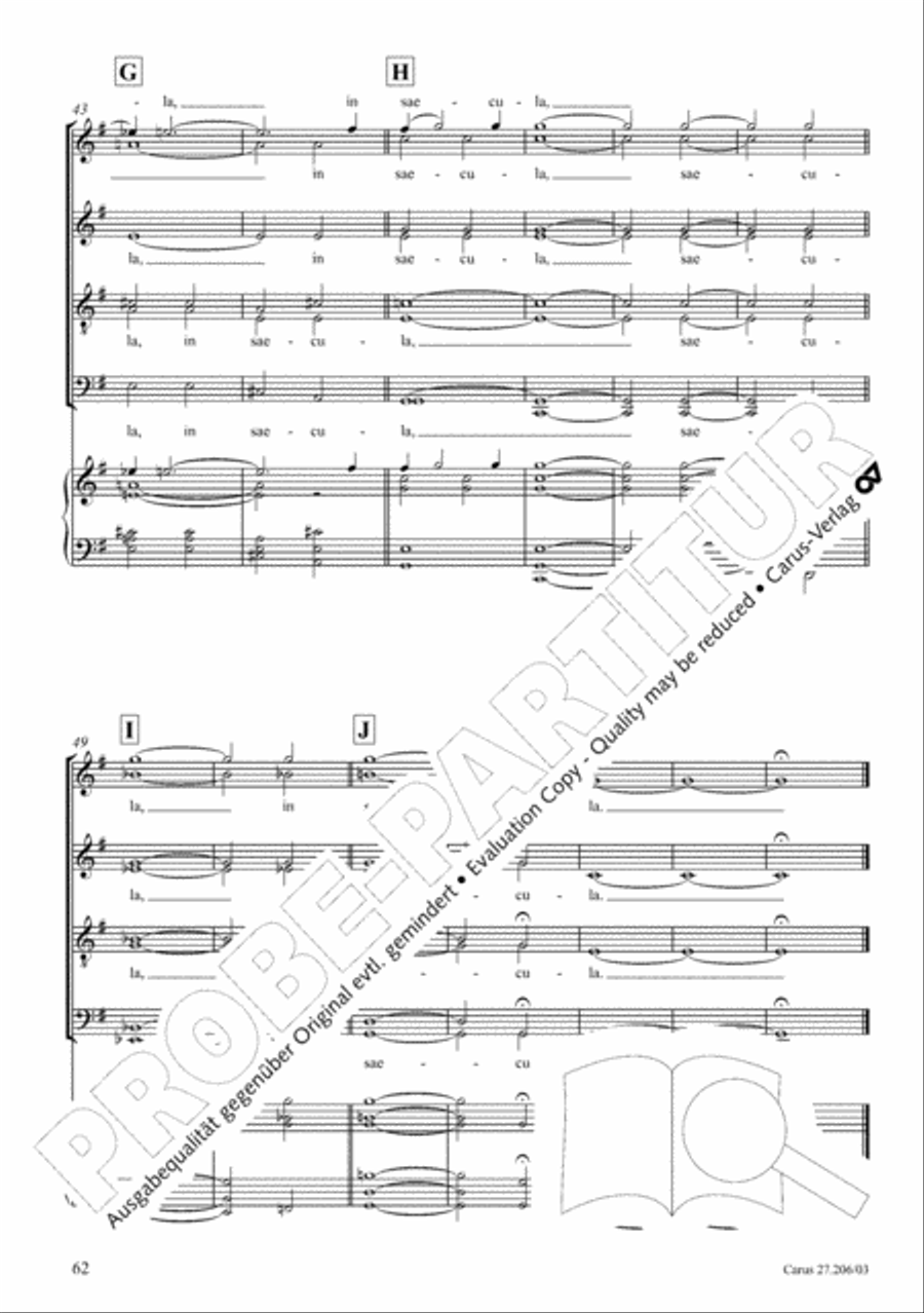 Magnificat 4-Part scores gallery preview page 63