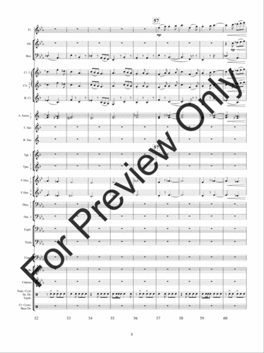 Celtic Song and Celebration Concert Band scores gallery preview page 11
