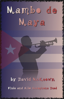 Book cover for Mambo de Maya, for Flute and Alto Saxophone Duet
