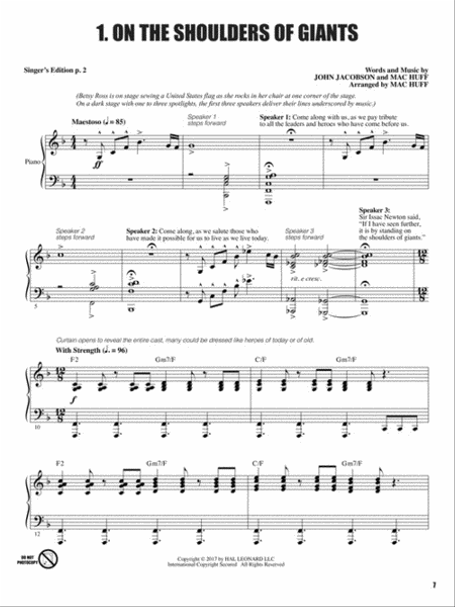On the Shoulders of Giants Choir scores gallery preview page 3