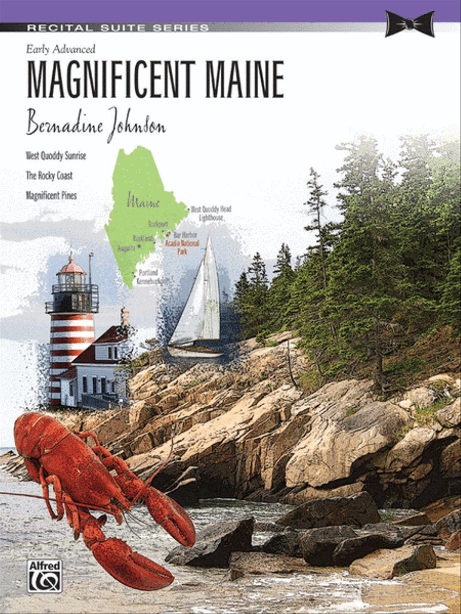 Magnificent Maine Piano Solo scores gallery preview page 1